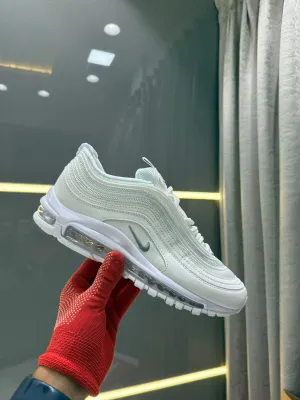 "Nike Air Max 97 White – Timeless Design, Ultimate Comfort!"