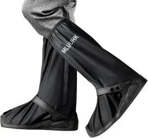 Rain Shoe Covers, Reusable Waterproof Rain Cover for Shoes, Non-Slip PVC Snow Boot Covers for Men and Women