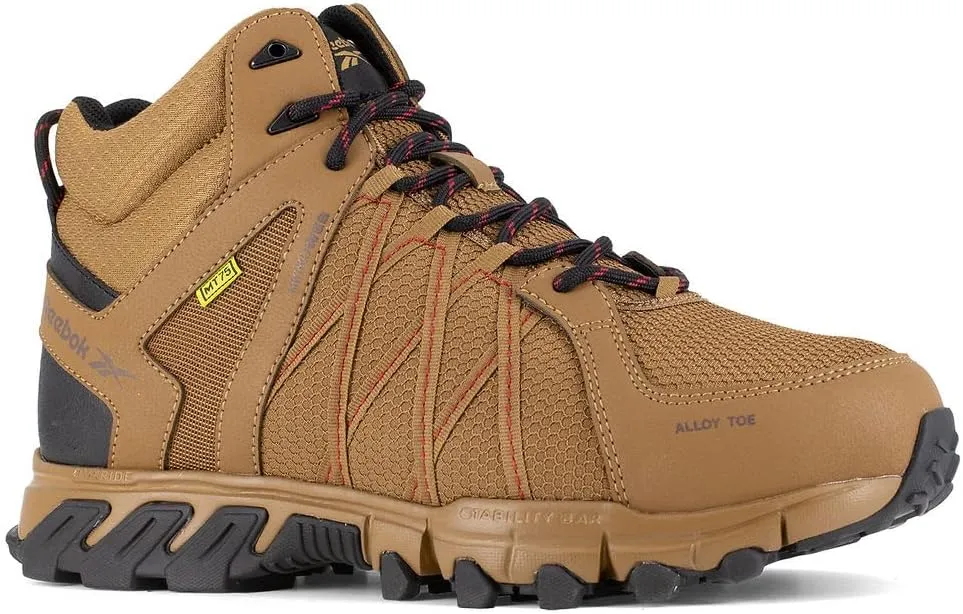Reebok Men's Rb3410 Trailgrip Athletic Work Construction Boot Taupe Safety