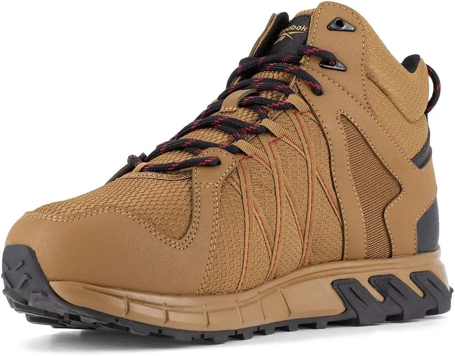 Reebok Men's Rb3410 Trailgrip Athletic Work Construction Boot Taupe Safety