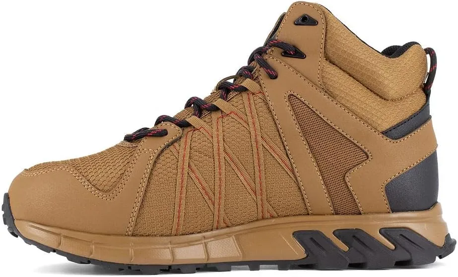 Reebok Men's Rb3410 Trailgrip Athletic Work Construction Boot Taupe Safety