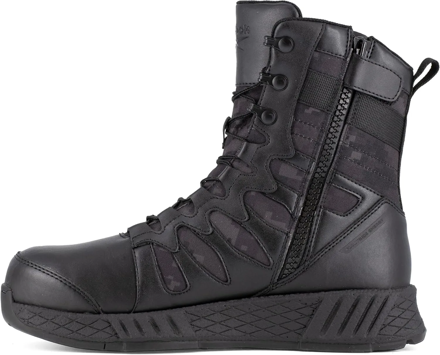 Reebok Men's Rb4339 Floatride Energy Tactical Construction Boot Black Work & Safety