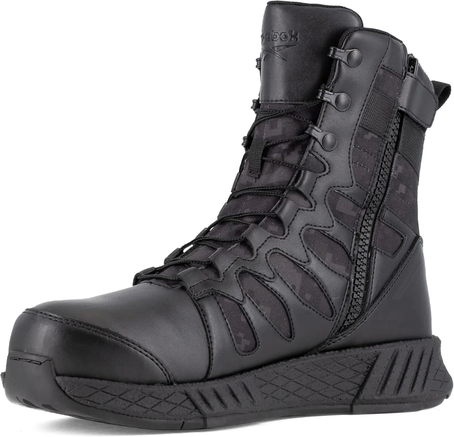 Reebok Men's Rb4339 Floatride Energy Tactical Construction Boot Black Work & Safety