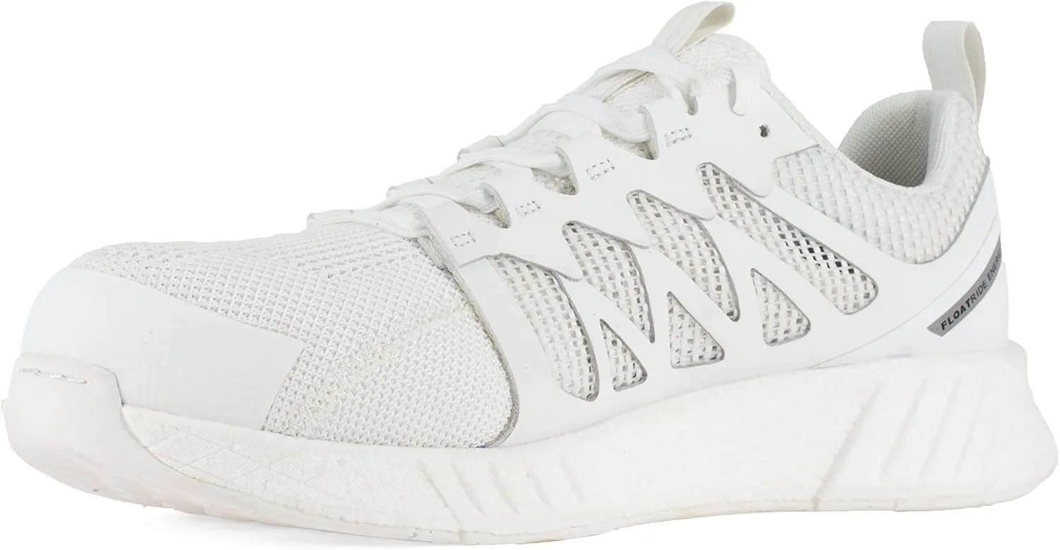 Reebok Men's Rb5405 Fusion Flexweave Work Construction Shoe White Safety