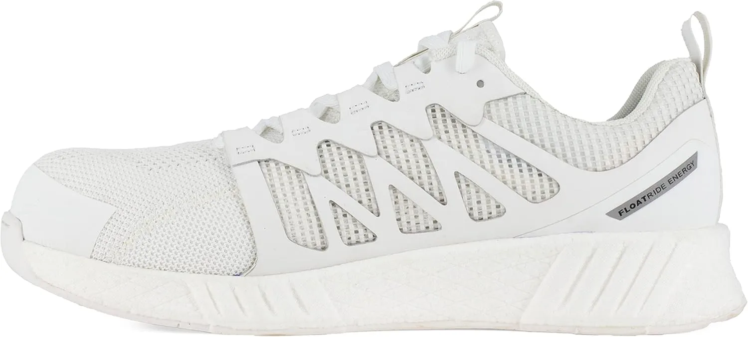 Reebok Men's Rb5405 Fusion Flexweave Work Construction Shoe White Safety
