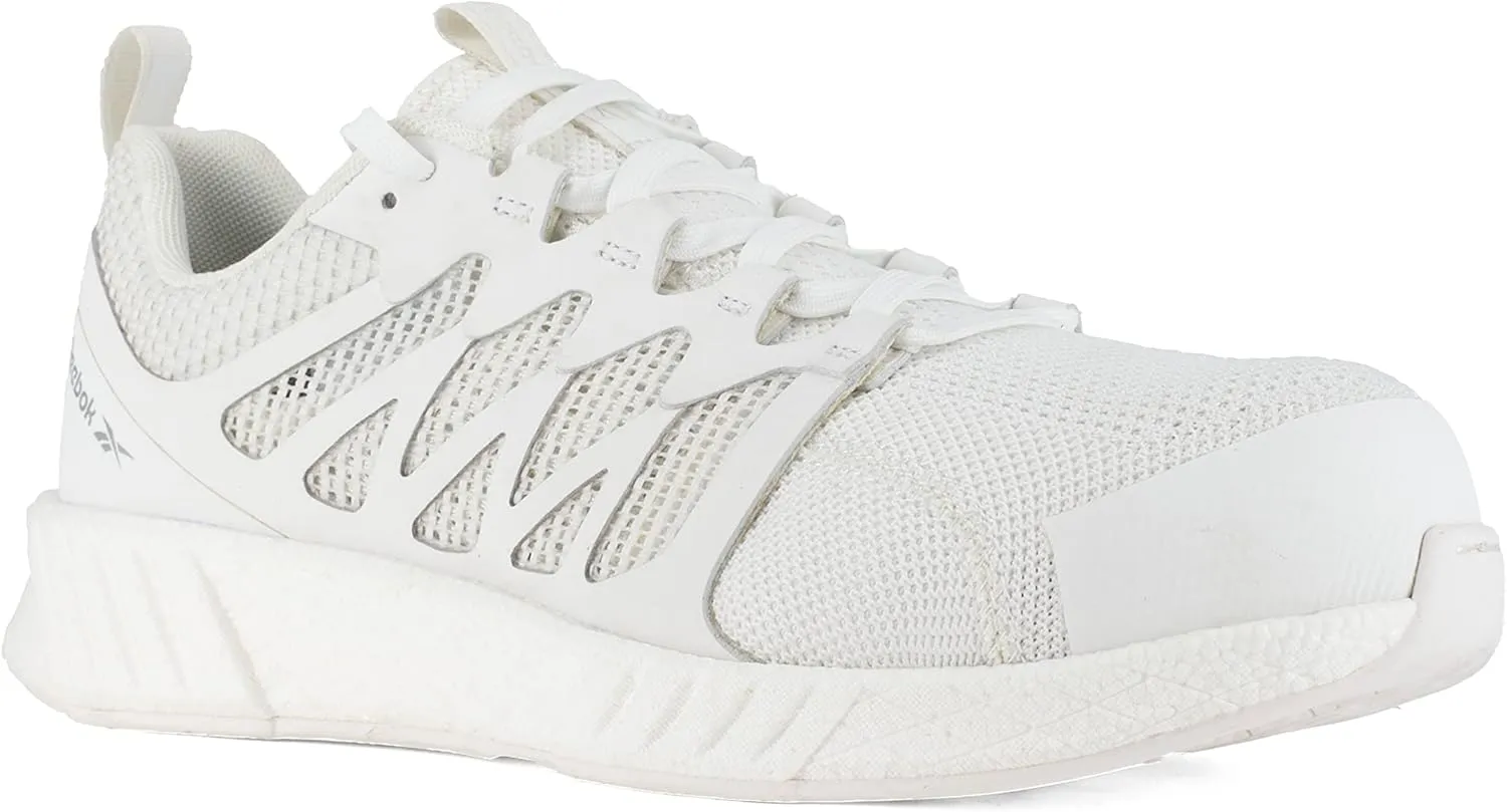 Reebok Men's Rb5405 Fusion Flexweave Work Construction Shoe White Safety