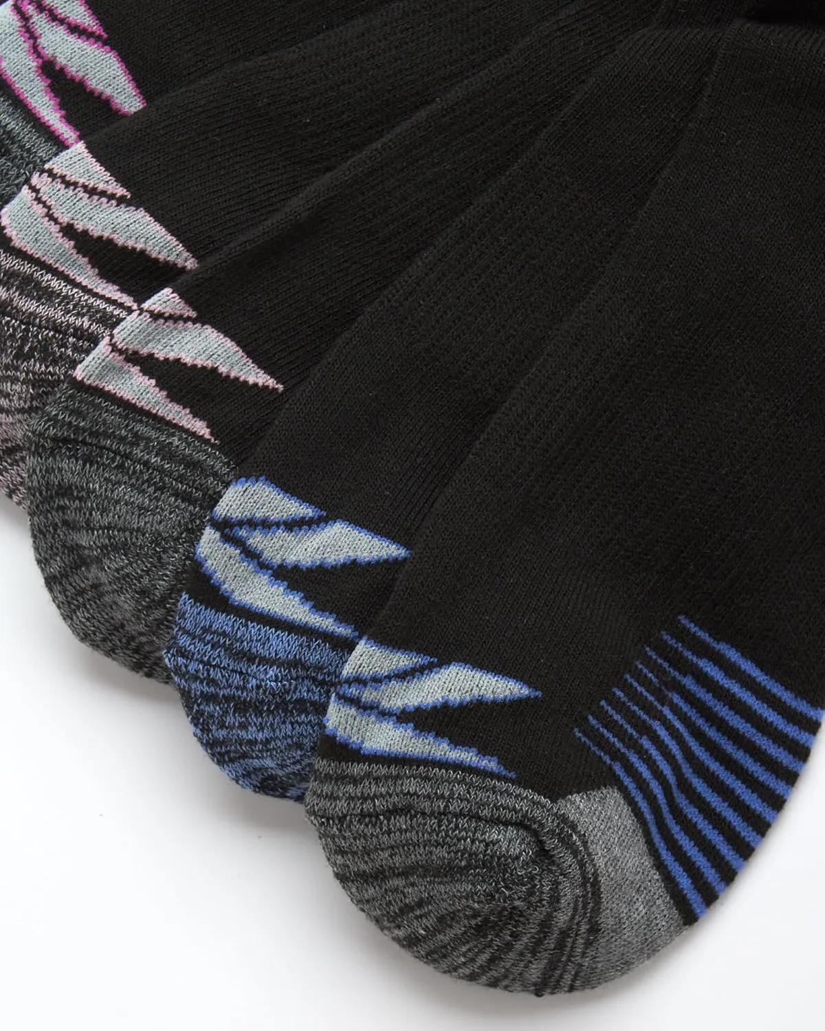 Reebok Women's Quarter Crew Socks - 12 Pack Performance Cushion Comfort Crew Socks - Athletic Socks for Women (4-10)