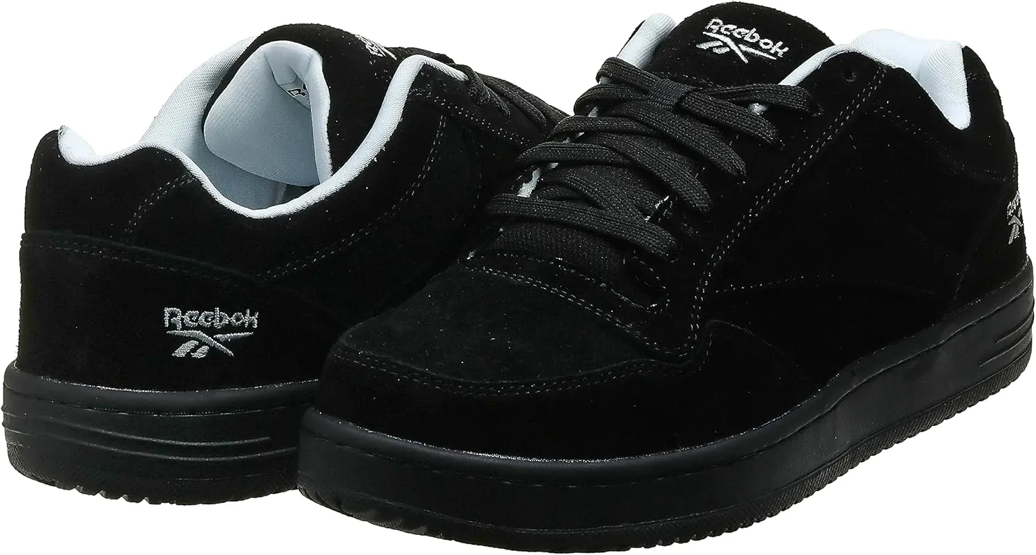 Reebok Work Men's RB1910 Skateboard Work Shoe Black RB1920 Soyay Safety Toe
