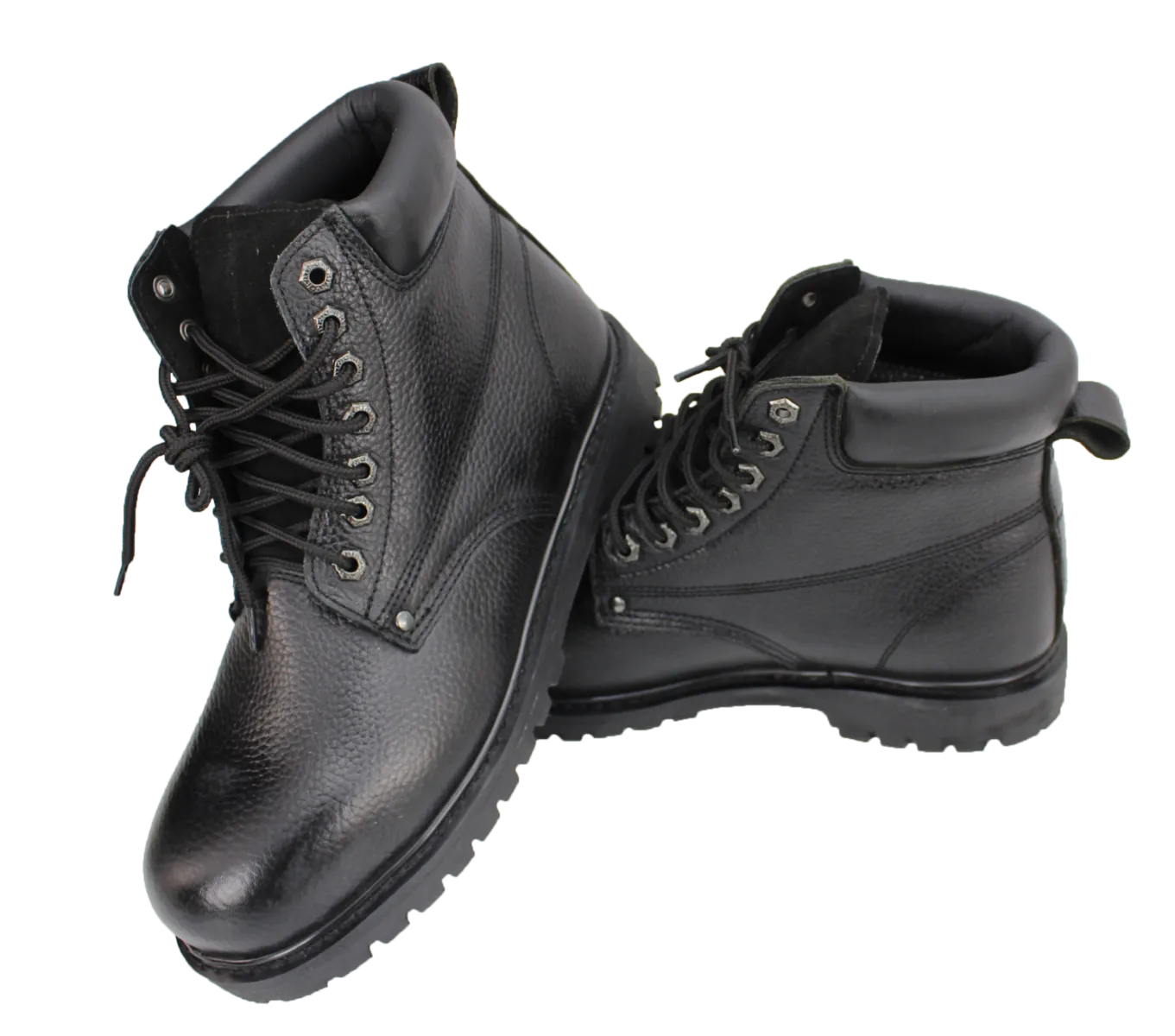 RYNO GEAR 6" STEEL-TOED BOOT (BLACK)