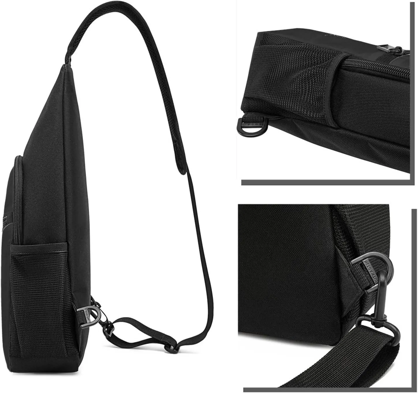 Sailing Heartbeat Boat, Funny Boating Sailor Unisex Chest Bag Lightweight Crossbody Shoulder Bag Travel Pocket