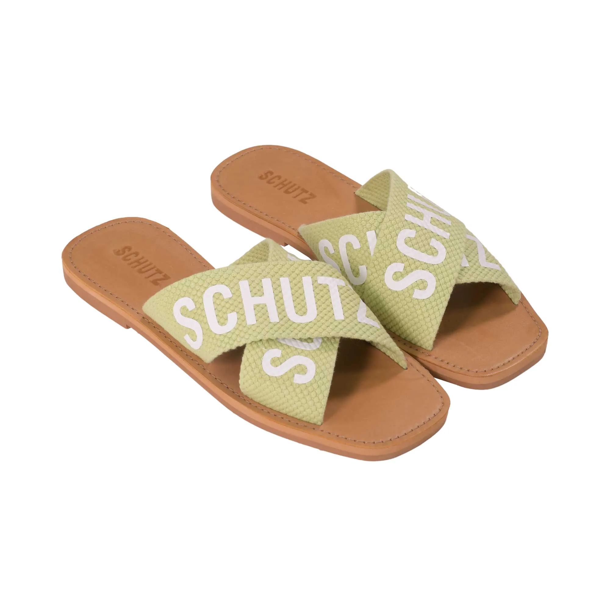Schutz Women's Fresh Lim Flat Sandal