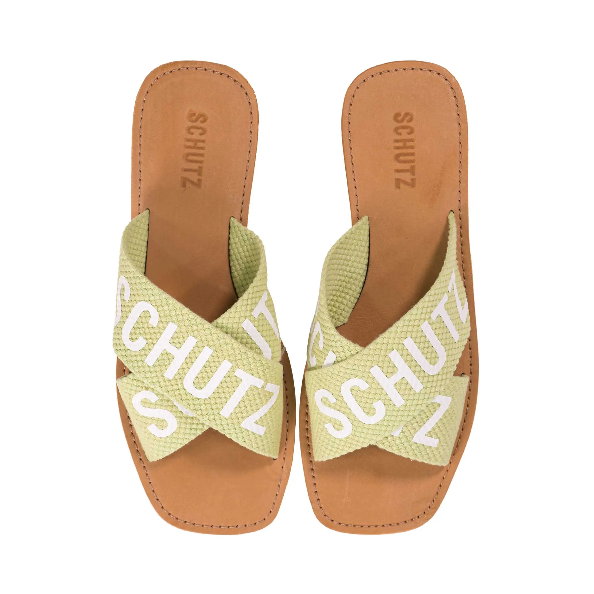 Schutz Women's Fresh Lim Flat Sandal