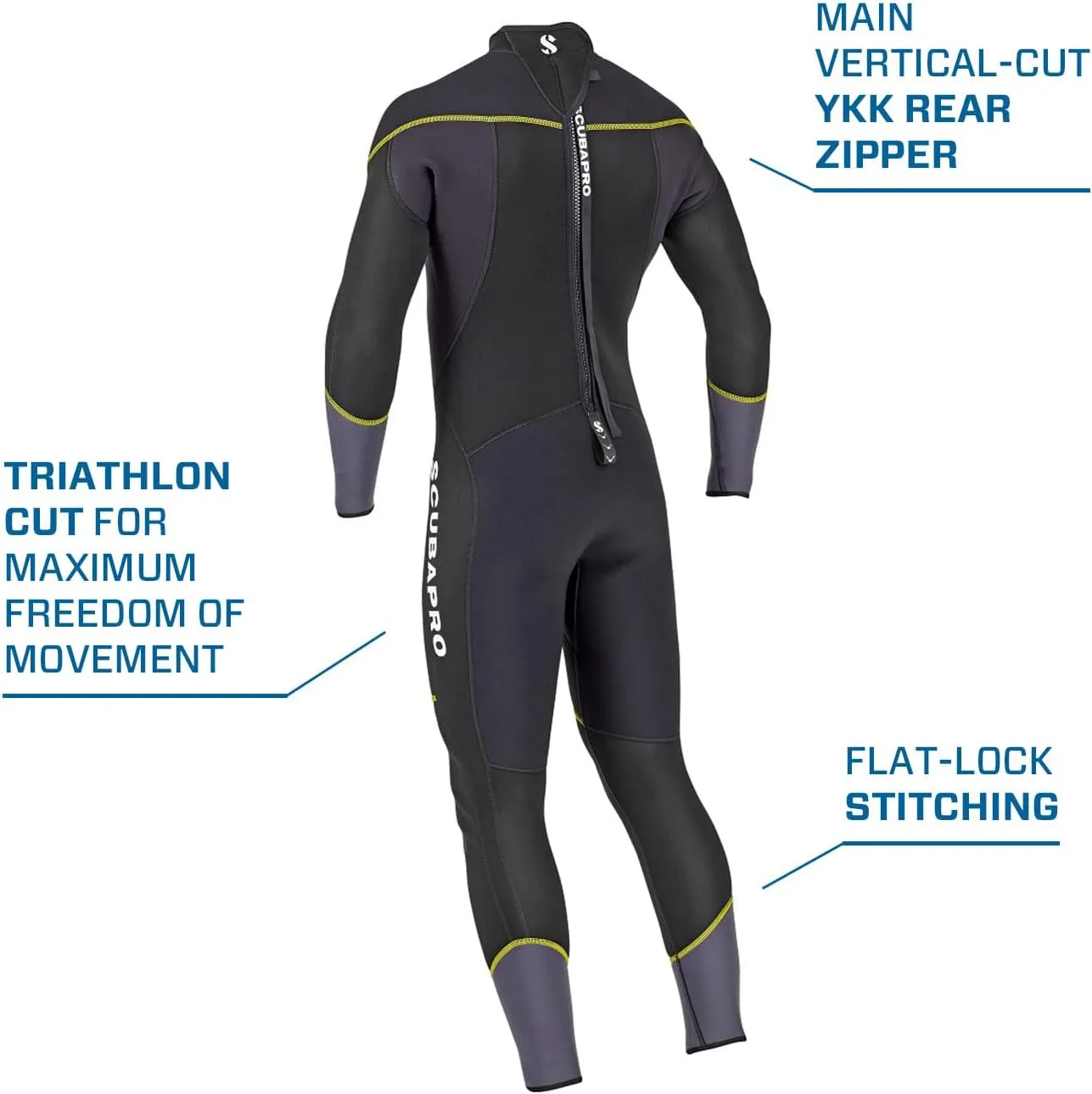 Scubapro Sport Steamer 3mm Back-Zip Men's Wetsuit