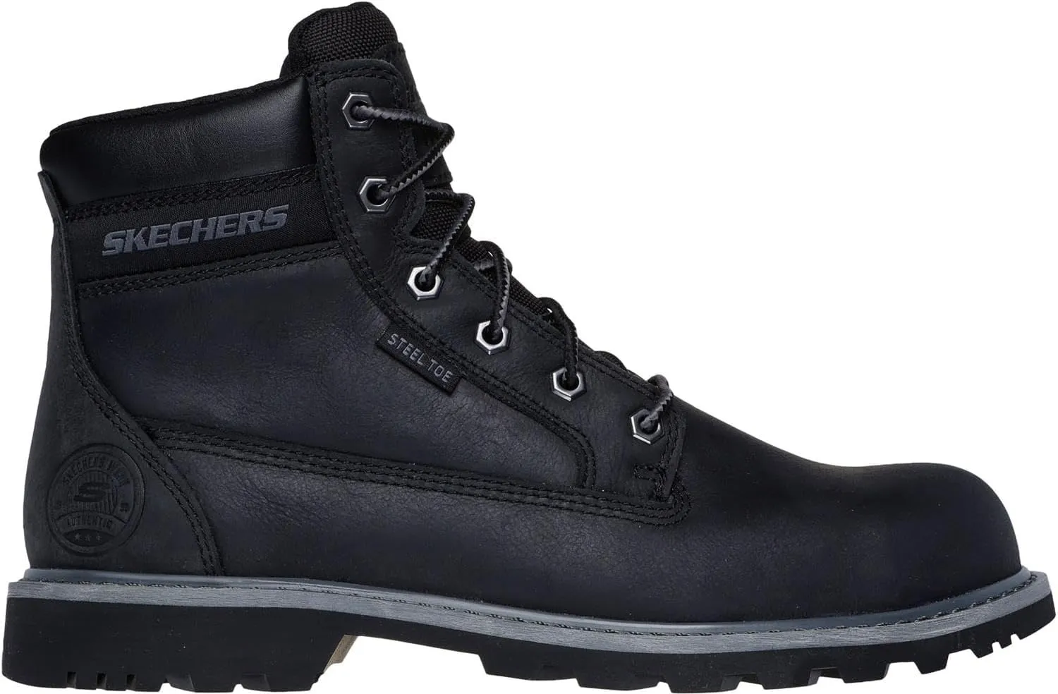 Skechers Men's Longrider 6 Inch Steel Toe Industrial Boot