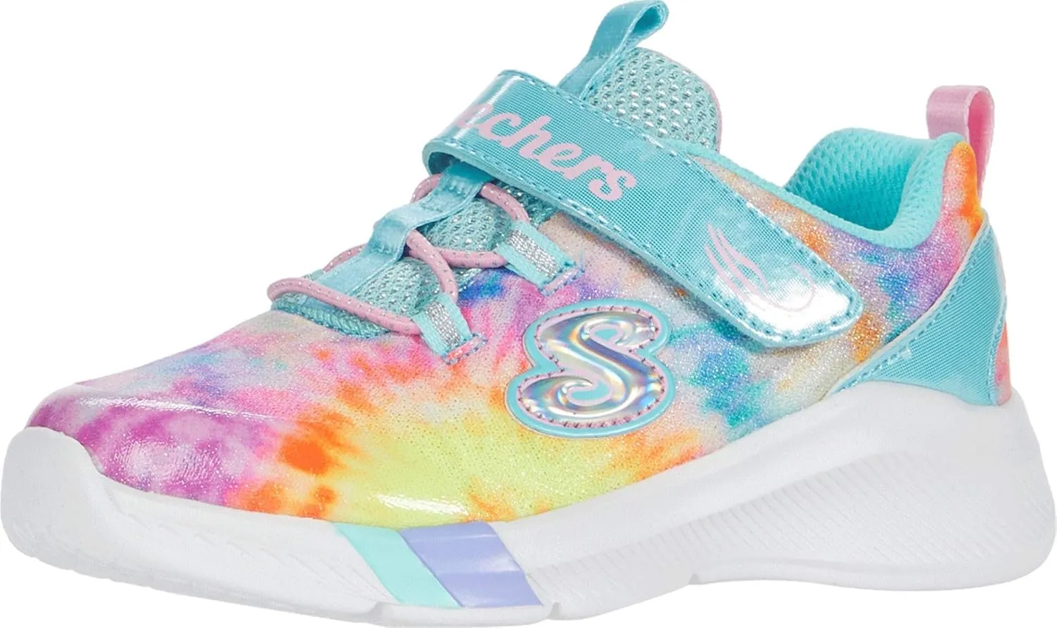 Skechers Unisex-Child Dreamy Lites-Sunny Groove Sneaker