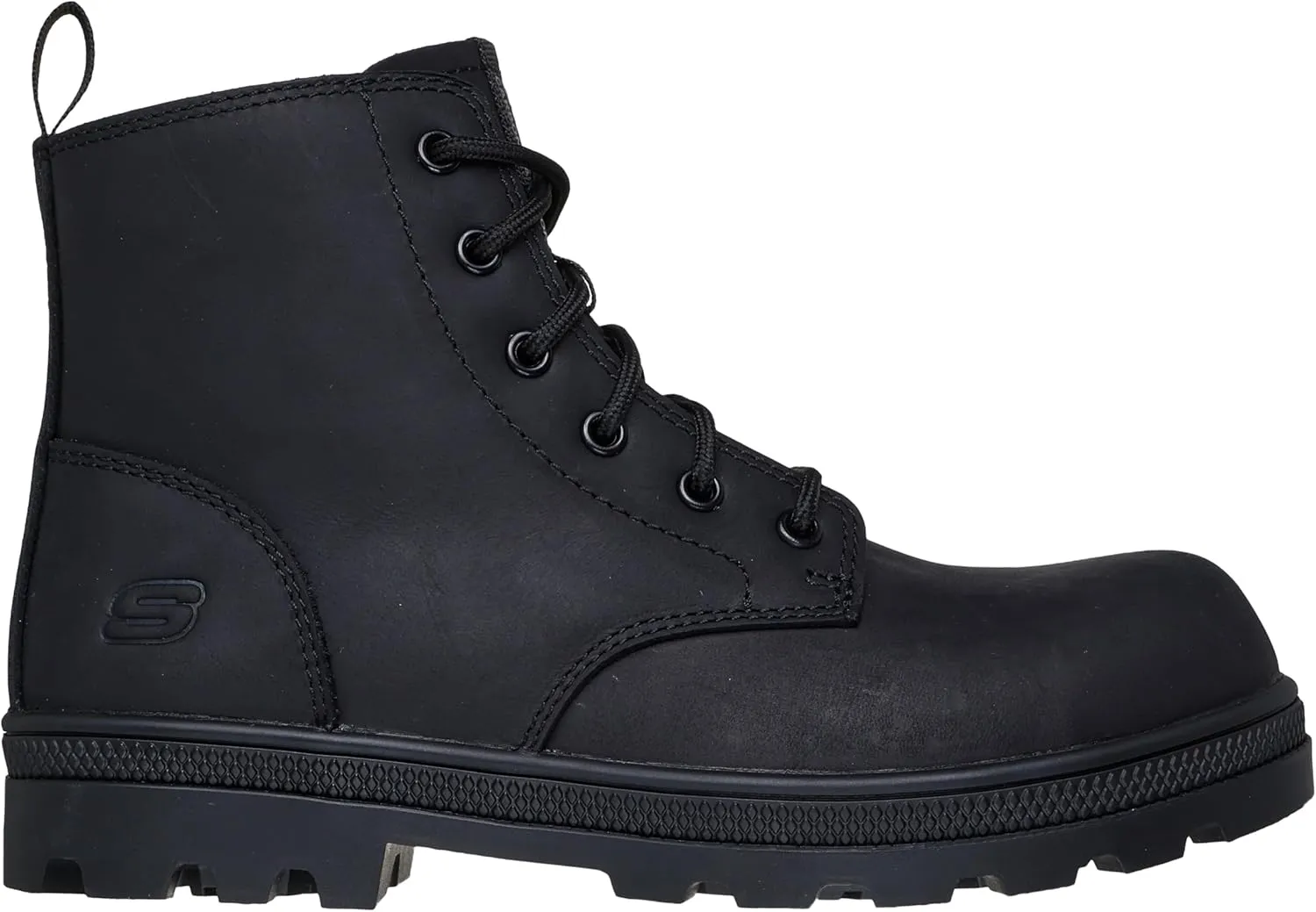 Skechers Women's Ace Up Rotund Cabon Nano Safety Toe Industrial Boot