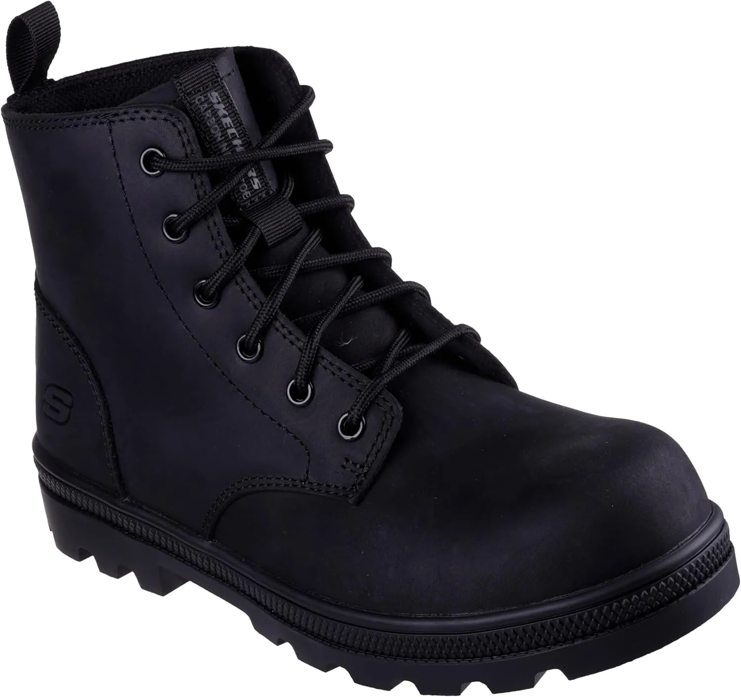 Skechers Women's Ace Up Rotund Cabon Nano Safety Toe Industrial Boot