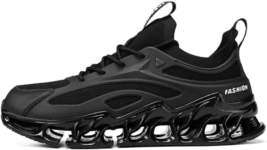 Sneakers for Men Mesh Upper TPU Basketball Sport Feather Pattern Lace Up Fashion Outdoor Sport Breathable Elastic Sole Casual Sneaker Tenis para Hombre Designer Running Shoes