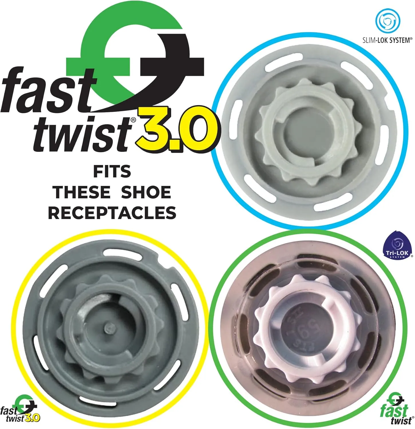 Softspikes Pulsar Fast Twist 3.0 Golf Cleat - 18 Count
