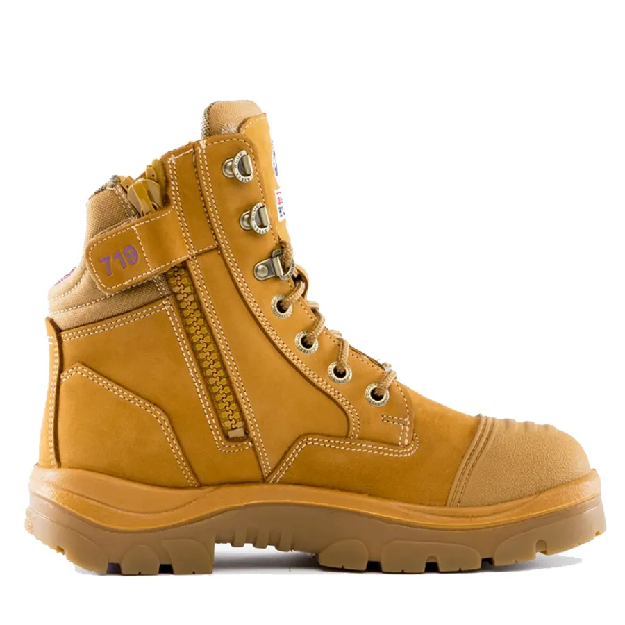 SOUTHERN CROSS ZIP LADIES TPU SCUFF-WHEAT