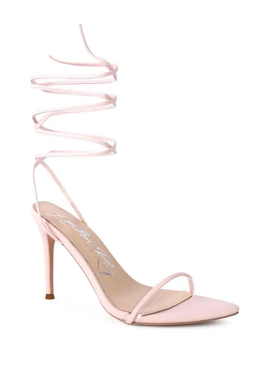 Sphynx High Heel Lace Up Sandals