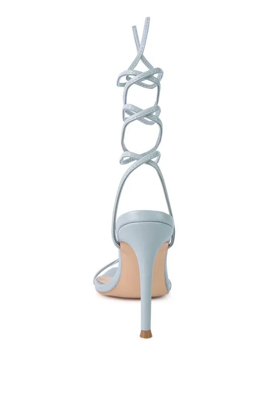 Sphynx High Heel Lace Up Sandals
