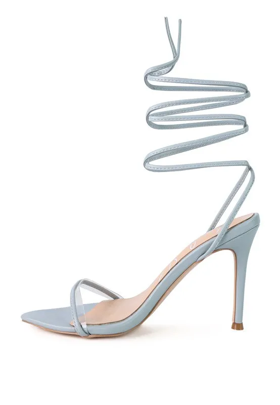 Sphynx High Heel Lace Up Sandals
