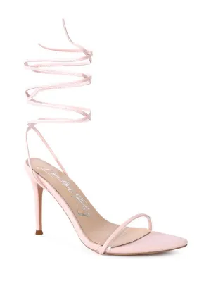 Sphynx High Heel Lace Up Sandals
