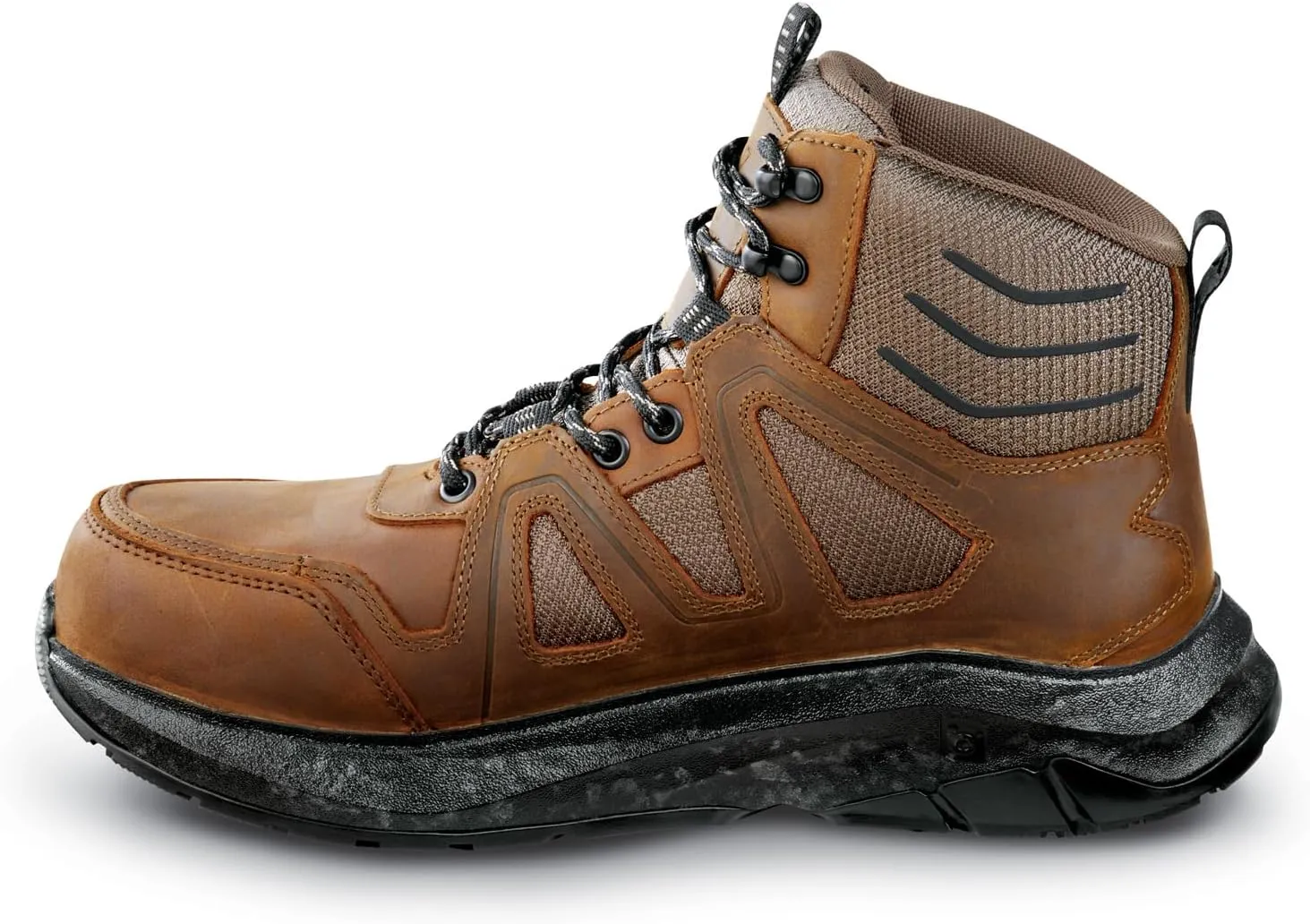 SR Max/Blumaka Ridgway, Men's, Steel Toe, EH, WP, MaxTRAX Slip Resistant, Hiker, Work Boot