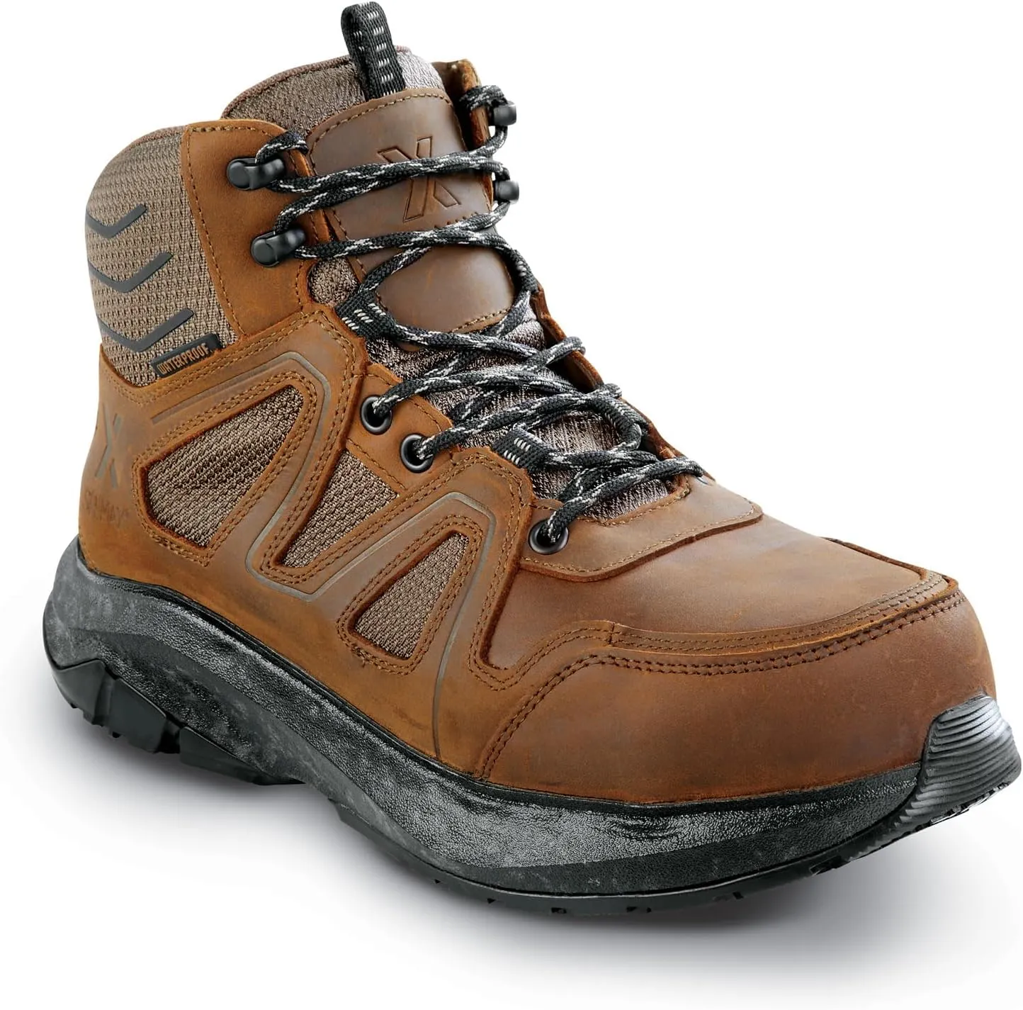 SR Max/Blumaka Ridgway, Men's, Steel Toe, EH, WP, MaxTRAX Slip Resistant, Hiker, Work Boot