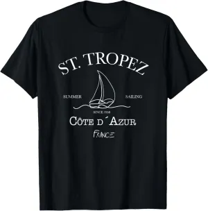 St. Tropez Summer Sailing T-Shirt