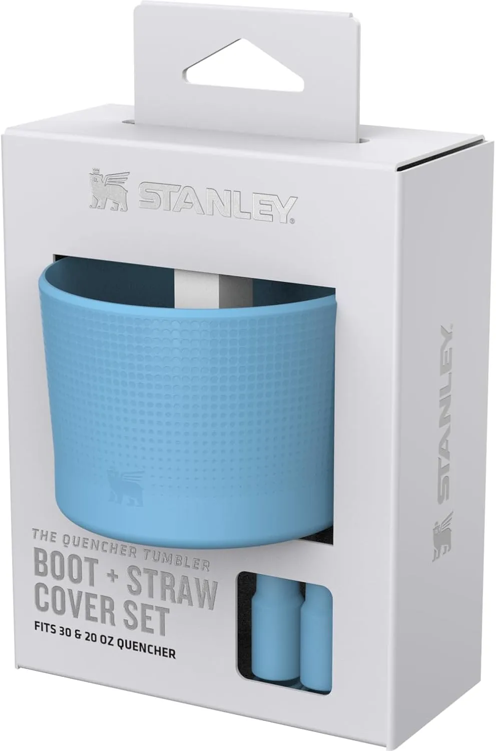 STANLEY Quencher Boot and Straw Cover Cap | Anti-Slip Silicone Protector for Tumbler with Handle | Accessory Set for Stainless Steel Drinking Cup | BPA-Free