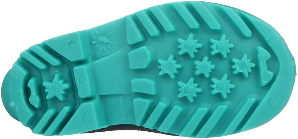 StormTracks 1168 Toddler Rain Boot, Size 8, Blue/Teal
