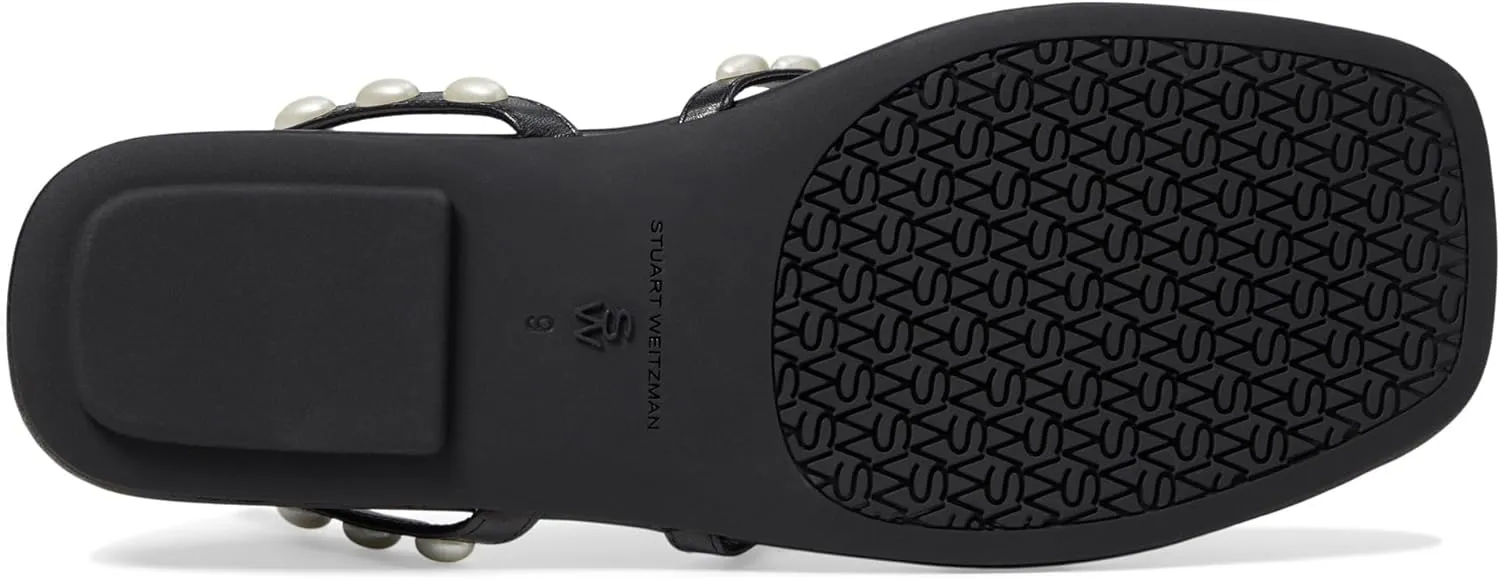 Stuart Weitzman Women's Pearlita Flat Sandal Ballet