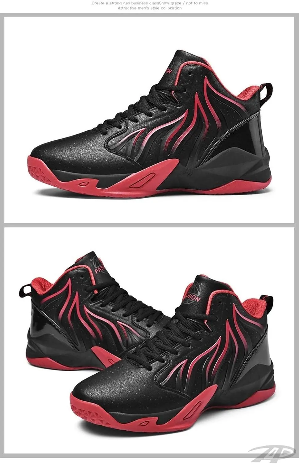 Summer Oversized Men's Shoes Tide Oversized Leisure Youth Students Basketball Sports Shoes Outdoor Running Shoes