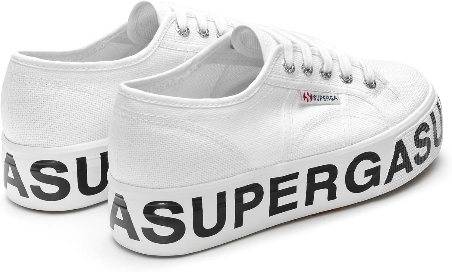 Superga Women's 2790 COTW Outsole Lettering Sneakers