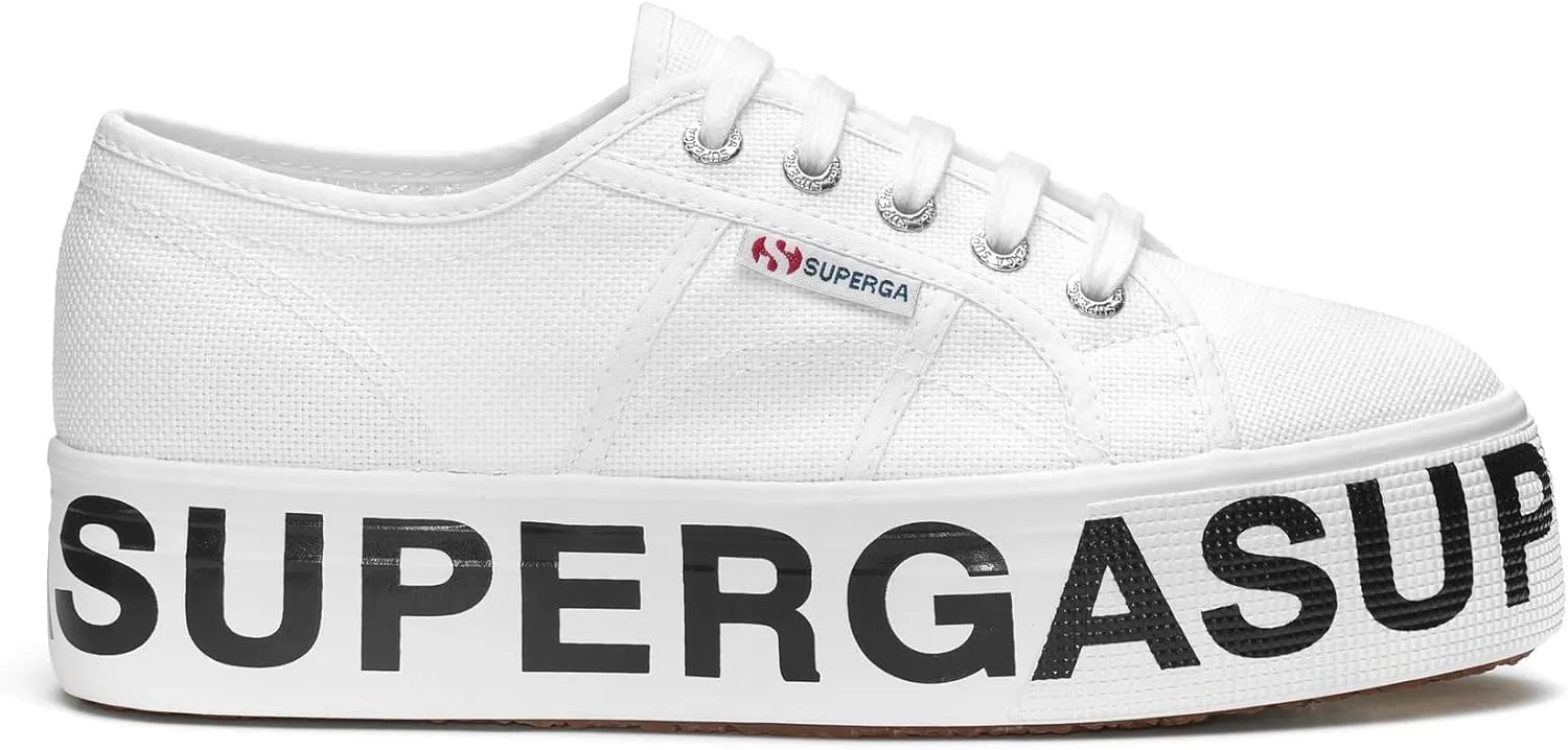 Superga Women's 2790 COTW Outsole Lettering Sneakers