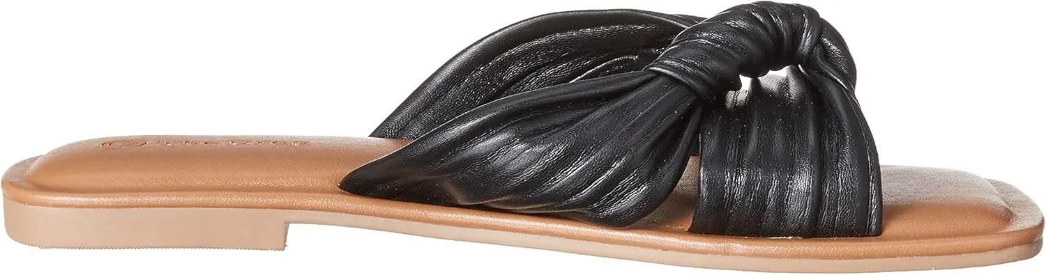 The Drop Women's Ida Bow Flat Sandal Slippers