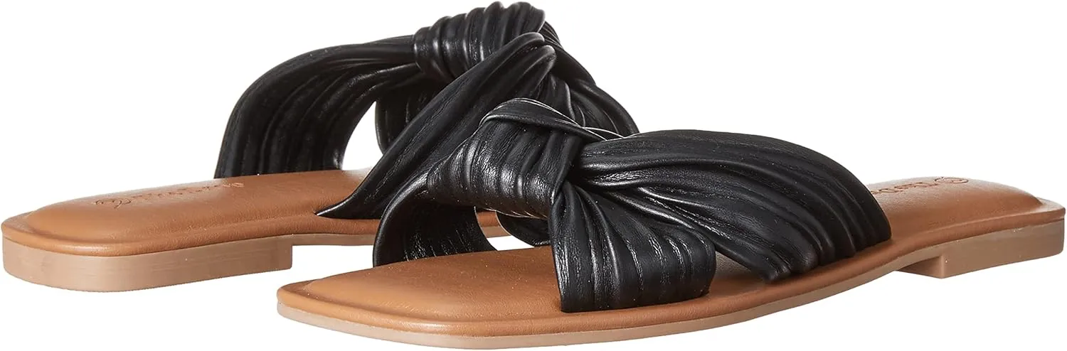 The Drop Women's Ida Bow Flat Sandal Slippers