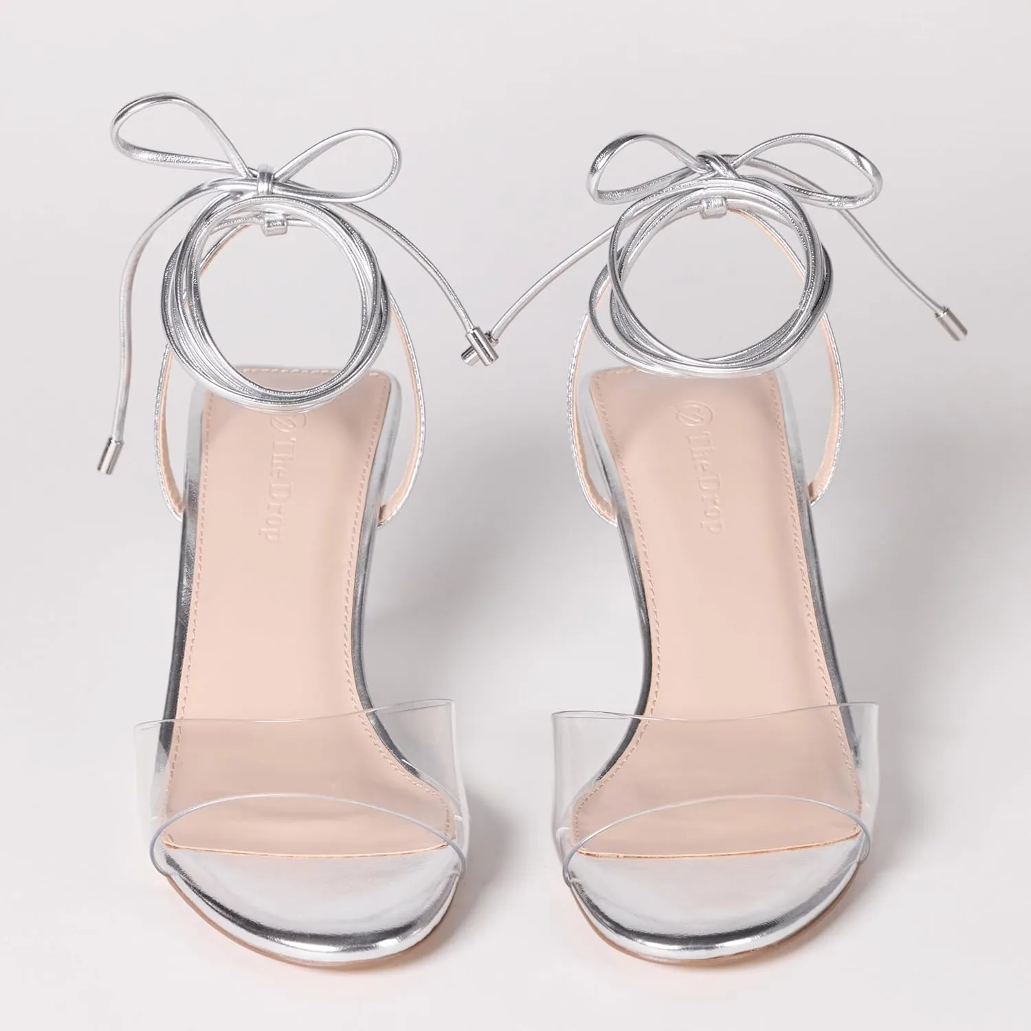 The Drop Women's Phoenix Lace Up Sculpted Heeled Sandal