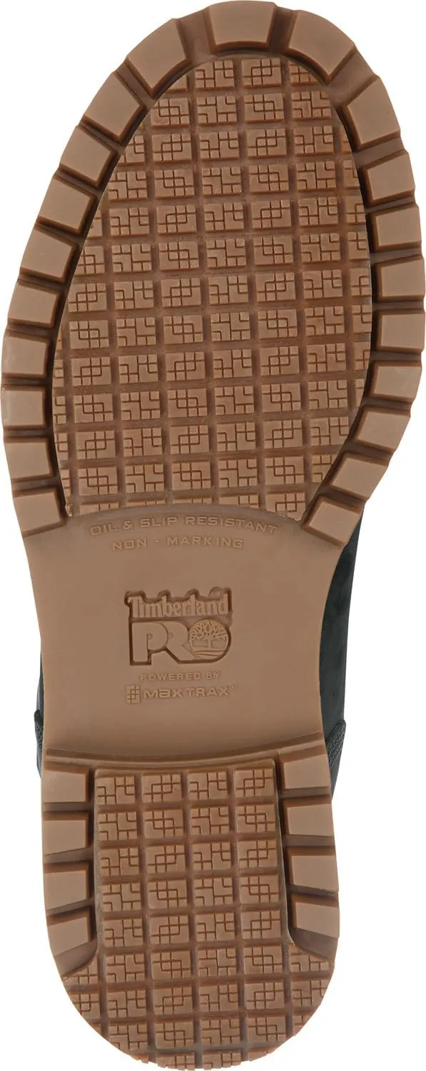 Timberland PRO 6IN Direct Attach Men's Soft Toe MaxTrax Slip-Resistant Work Boot