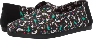 TOMS Alpargata Black Penguins 9.5 D (M)