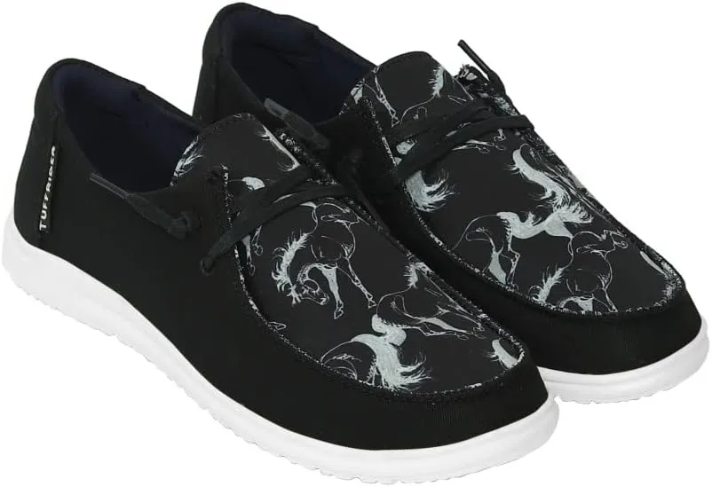 TuffRider Women's Linear Horses Sneaker