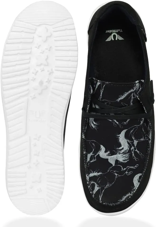 TuffRider Women's Linear Horses Sneaker