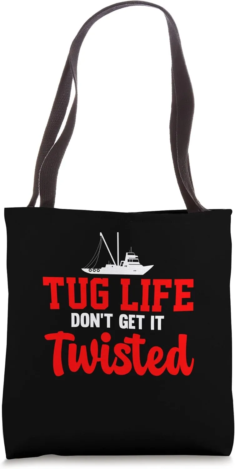 Tugboat Sailing Pacific Towboater Captain Watercraft Tote Bag