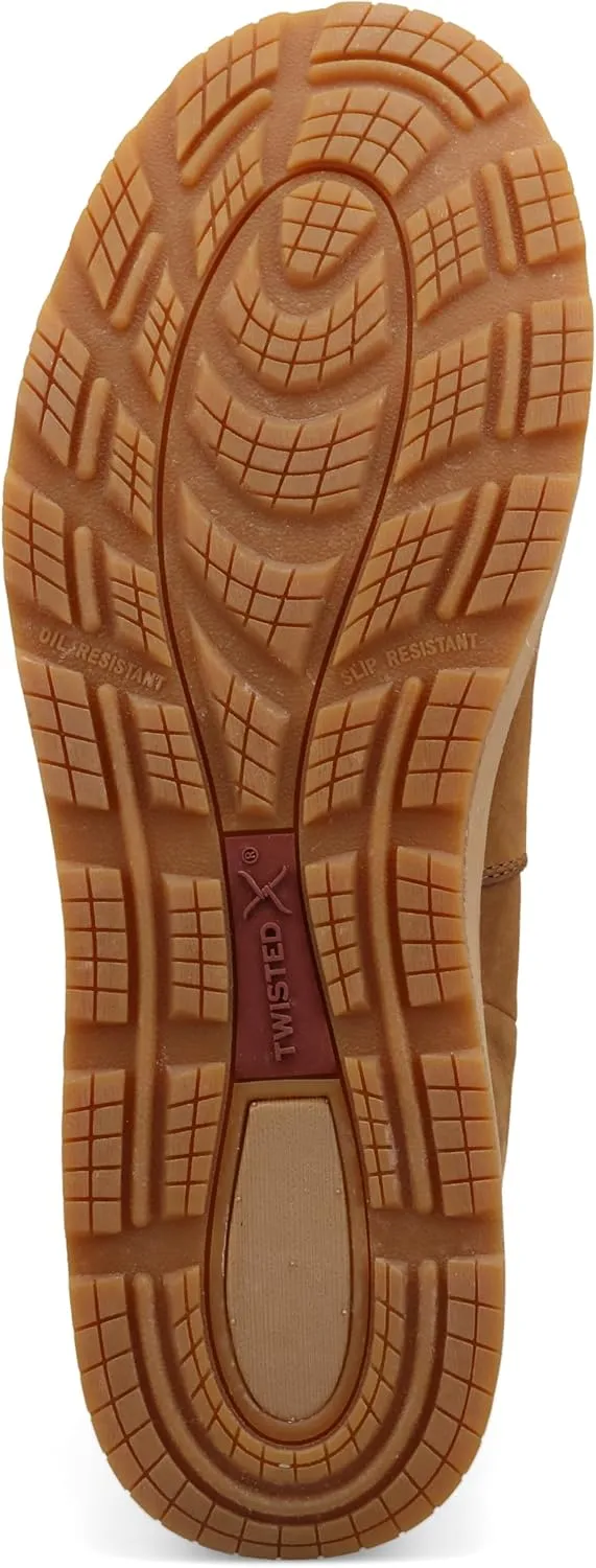 Twisted X Men's 5" CellStretch Wedge Sole Boot, Moc Toe with CellStretch