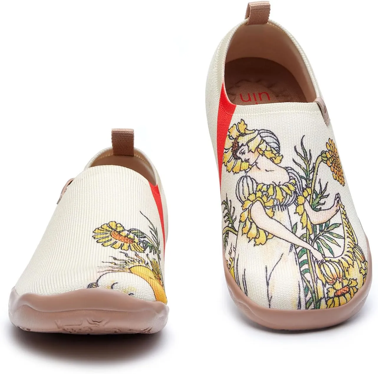 UIN Art Master Women's Art Travel Shoes Slip On Loafers Comfort Lightweight Fashion Sneaker