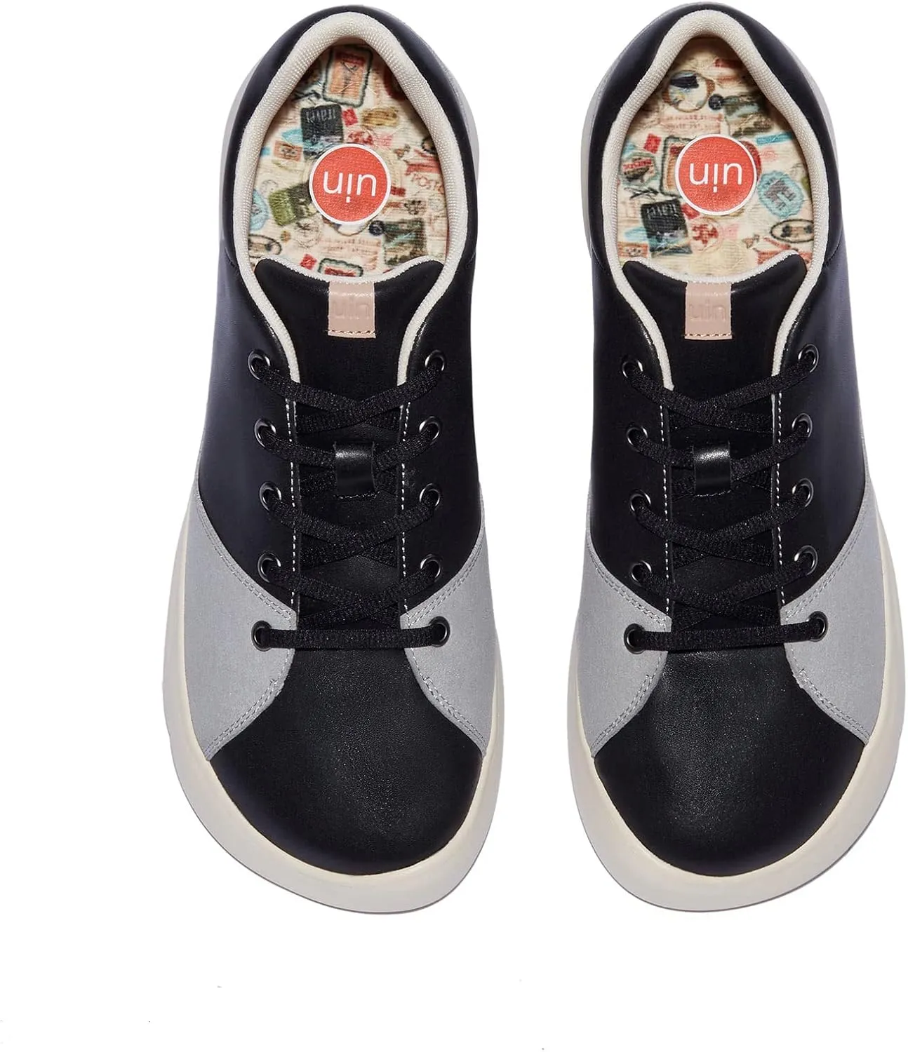 UIN Men's Walking Travel Shoes Casual Lightweight Art Painted Fashion Sneaker Denia Series