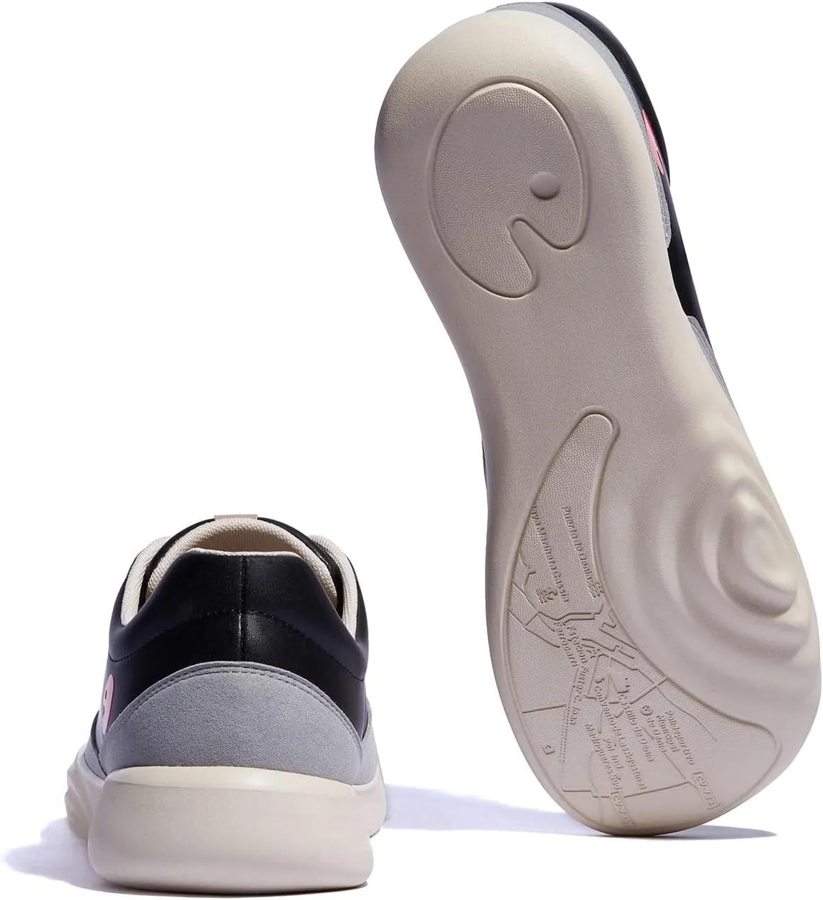 UIN Men's Walking Travel Shoes Casual Lightweight Art Painted Fashion Sneaker Denia Series