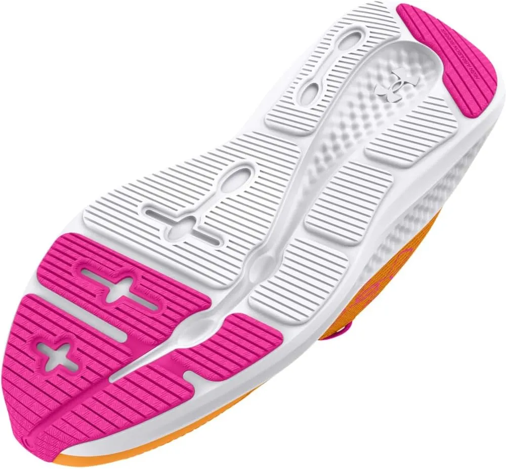 Under Armour Girls' Grade School Pursuit 3 Big Logo Running Shoe